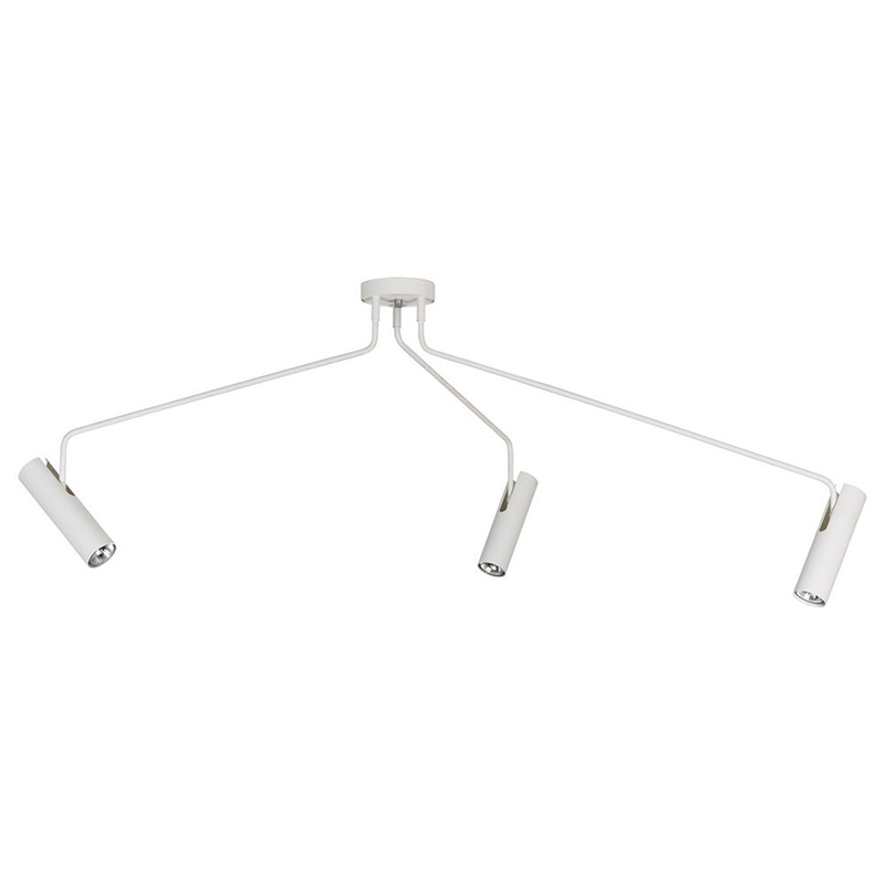 Потолочный светильник Tibo Branches Trumpet Tube white 3 Белый Потолочный светильник Tibo Branches Trumpet Tube white 3 Белый в Воронеже | Loft Concept