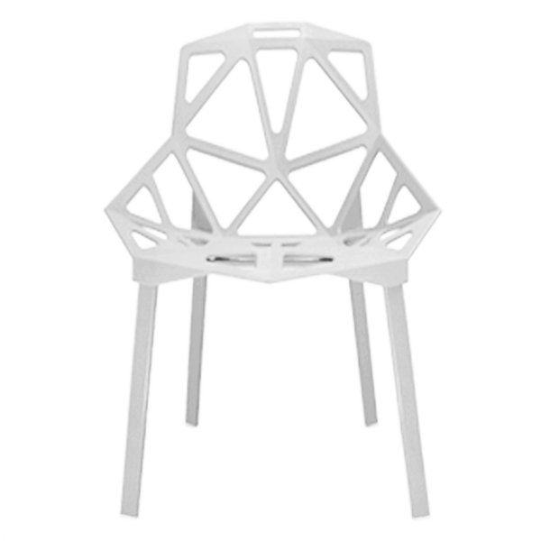 Дизайнерский стул CHAIR ONE white Белый в Воронеже | Loft Concept 