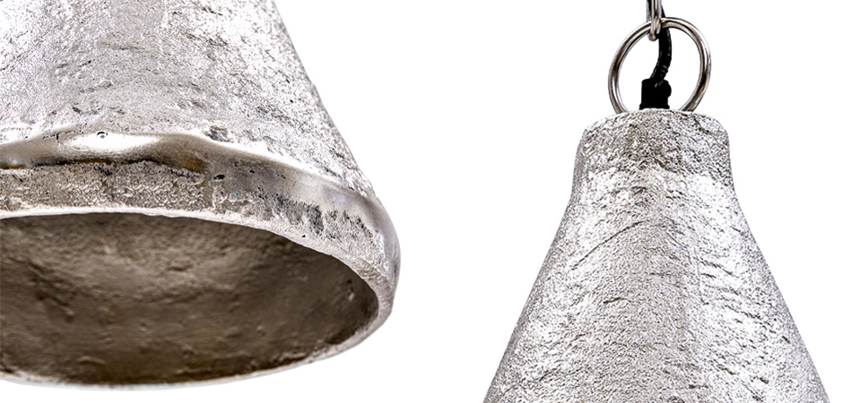 Подвесной светильник Rough Silver Pendant Подвесной светильник Rough Silver Pendant - Loft-Concept в Воронеже