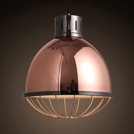 Подвесной светильник Ufo Copper Pendant Big Черный Медь в Воронеже | Loft Concept 