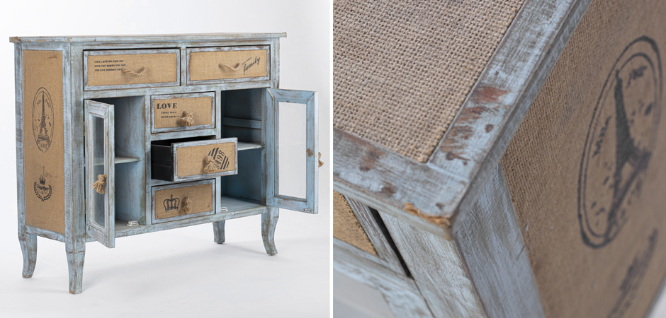 Комод в стиле прованс Beige-Blue Provence - фото №2