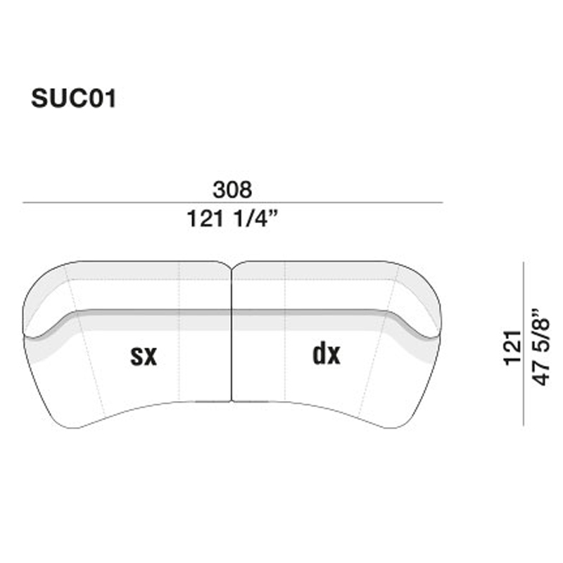 Дизайнерский модульный диван SURF Modular Sofa в Воронеже