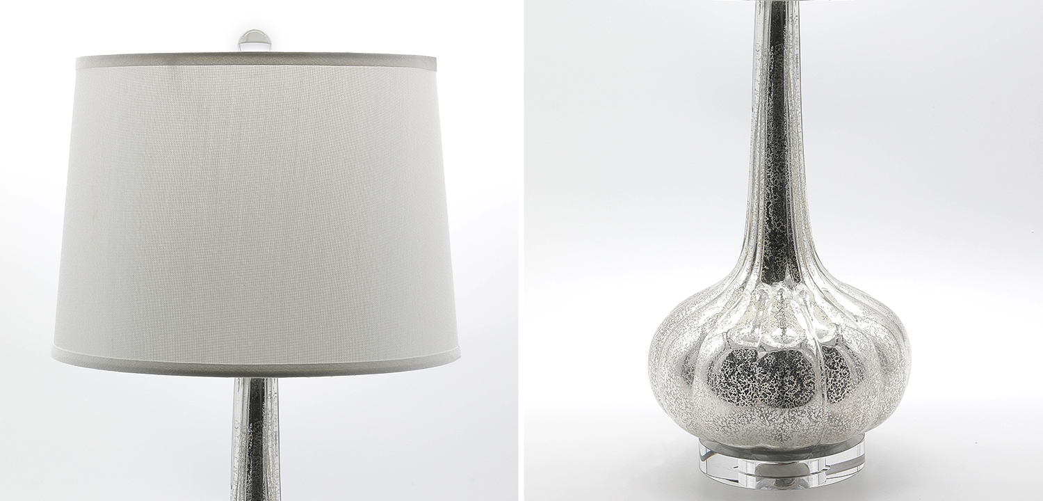 Настольная лампа Regina Andrew Antiqued Glass Table Lamp - фото №1
