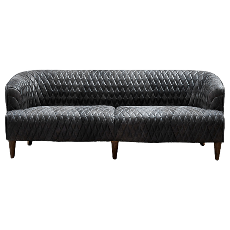 Диван Rhombuses Upholstery Graphite Sofa Графитовый в Воронеже | Loft Concept 