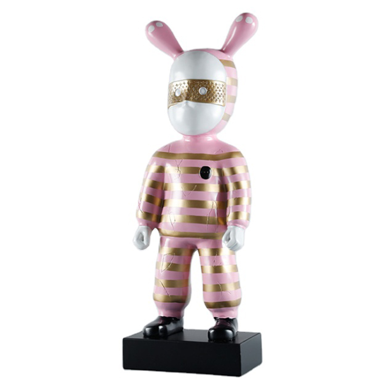 Rolito Large Figurine Pink Розовый Черный Золотой в Воронеже | Loft Concept 
