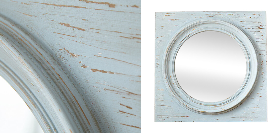 Зеркало Godolphin Mirror Pastel Blue Зеркало Godolphin Mirror Pastel Blue - Loft-Concept в Воронеже