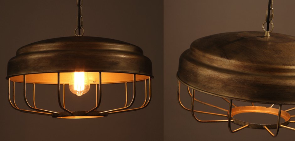 Подвесной светильник Lofter Golden Cage Подвесной светильник Lofter Golden Cage - Loft-Concept в Воронеже