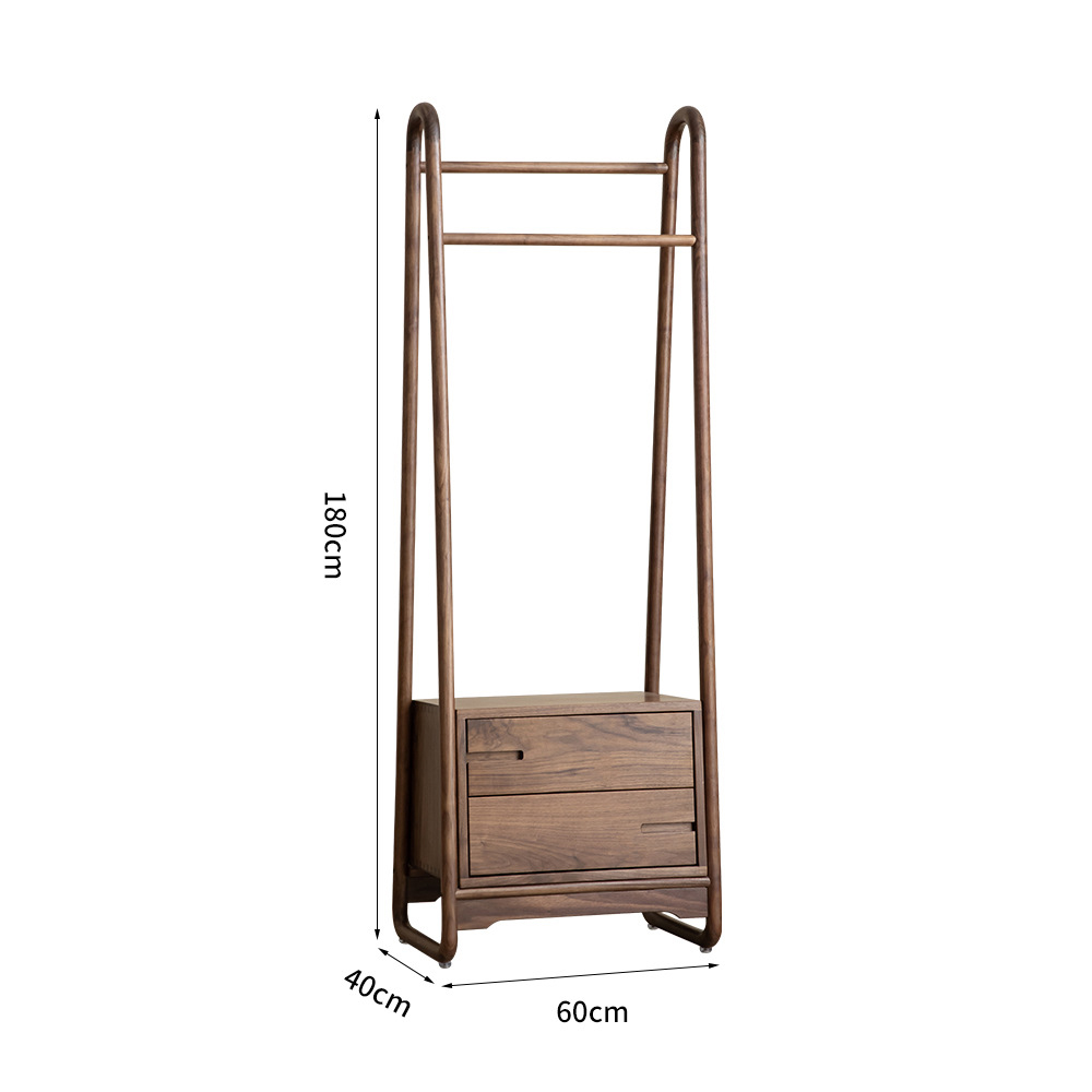 Вешалка деревянная с 2- мя ящиками Moon Walnut Furniture Вешалка деревянная с 2- мя ящиками Moon Walnut Furniture в Воронеже