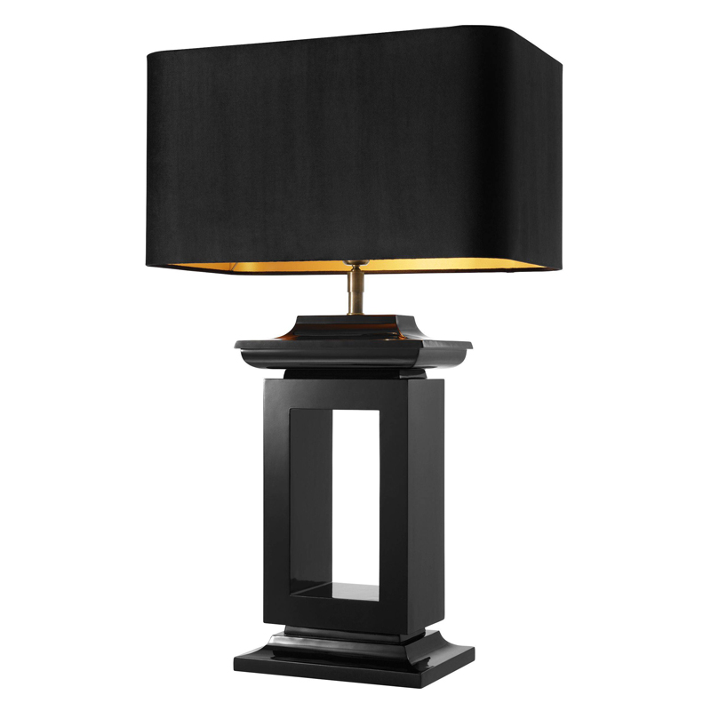 Настольная лампа Eichholtz Table Lamp Mandarin Черный в Воронеже | Loft Concept 