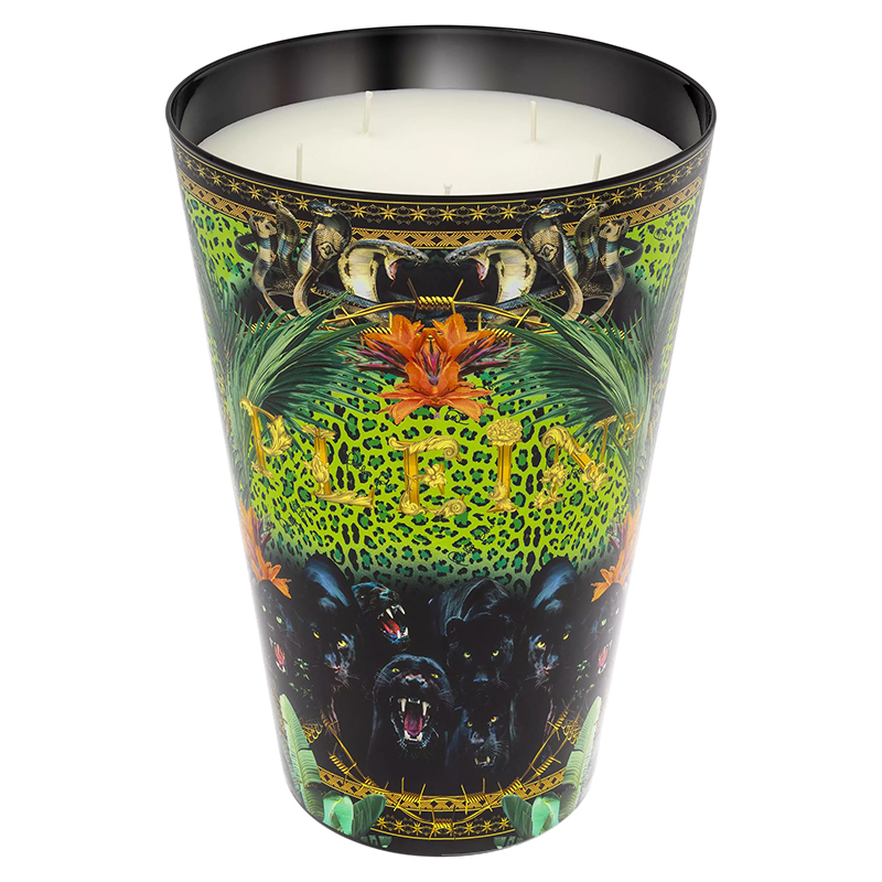 Свеча Philipp Plein Candle Jungle XL Черный Мульти в Воронеже | Loft Concept 