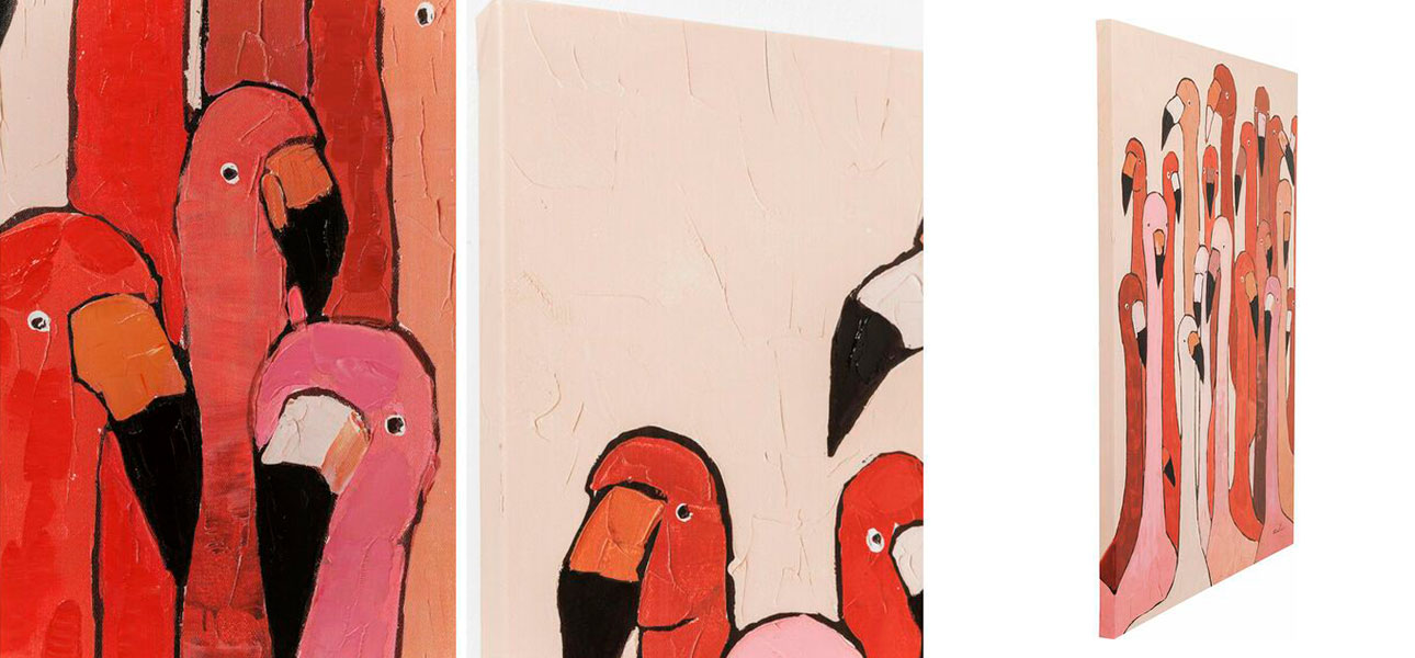 Постер A flock of Flamingos - фото