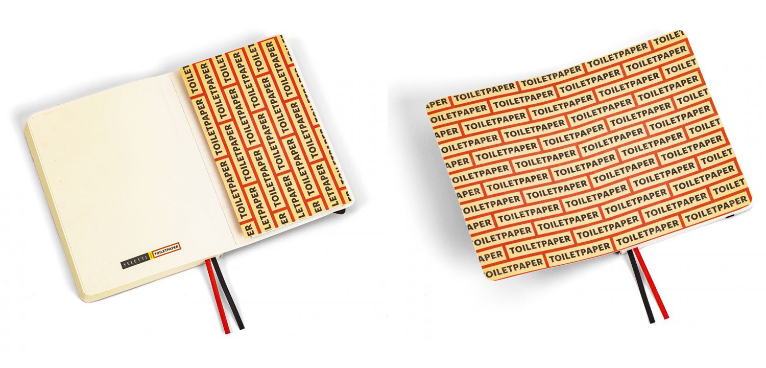 Блокнот Seletti Notebook Big Two of Spades - фото №1