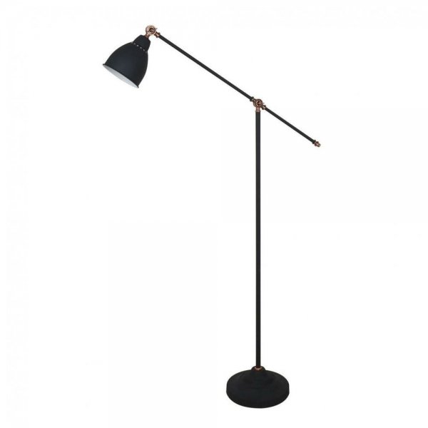 Торшер Holder Floor Lamp Black Черный в Воронеже | Loft Concept 