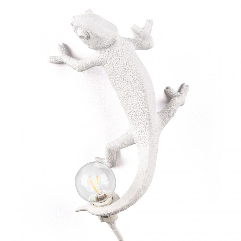 Бра Seletti Chameleon Lamp Going Up Белый в Воронеже | Loft Concept 