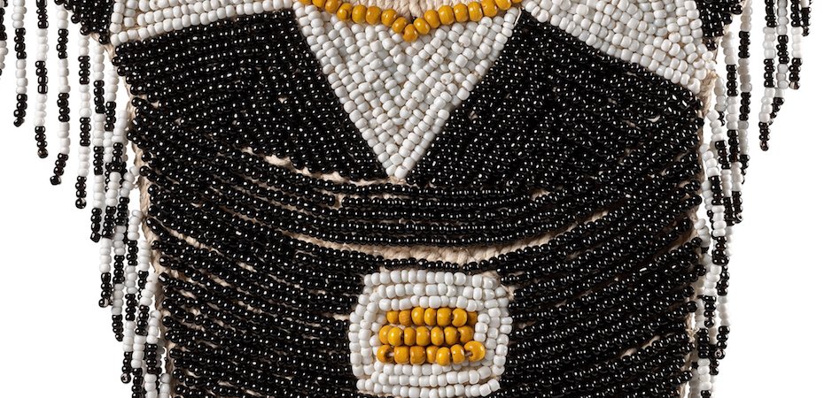 Африканское Ожерелье на подставке NECKLACE BEADS BLACK WHITE MUSTARD Африканское Ожерелье на подставке NECKLACE BEADS BLACK WHITE MUSTARD - Loft-Concept в Воронеже