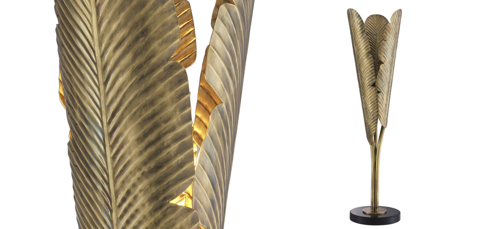 Настольная лампа Eichholtz Table Lamp Plantain Настольная лампа Eichholtz Table Lamp Plantain - Loft-Concept в Воронеже