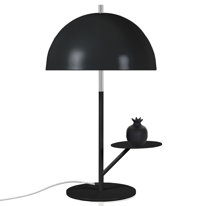 Настольная лампа Table lamp Butler BLACK Латунь Черный в Воронеже | Loft Concept 