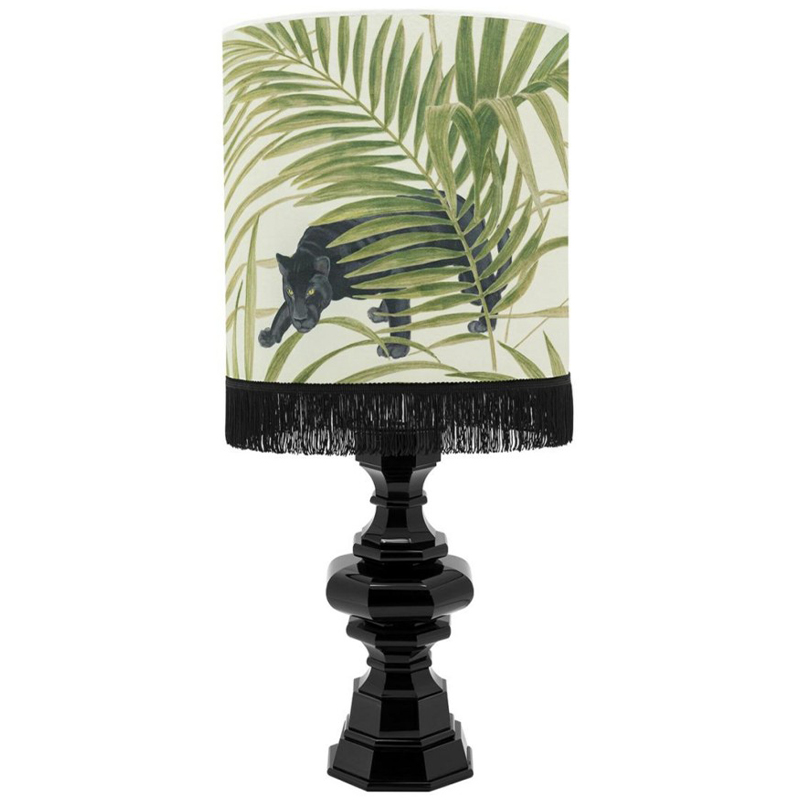 Настольная лампа Table Lamp Empire Velvet White Green Белый Черный Зеленый в Воронеже | Loft Concept 