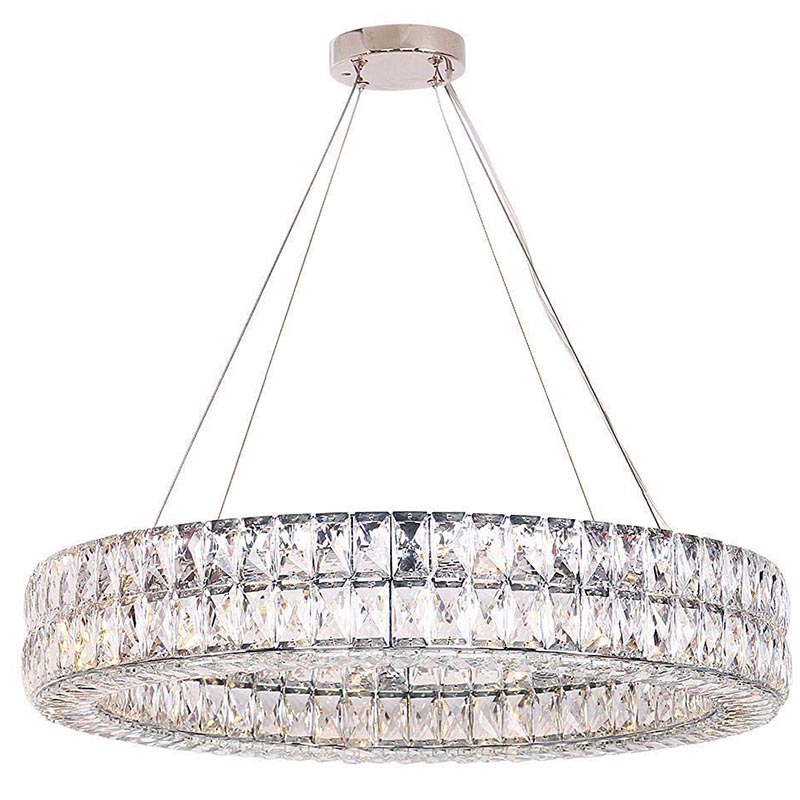 Люстра Crystal Regena Chrome Chandelier 10 Хром Прозрачный (Transparent) в Воронеже | Loft Concept 