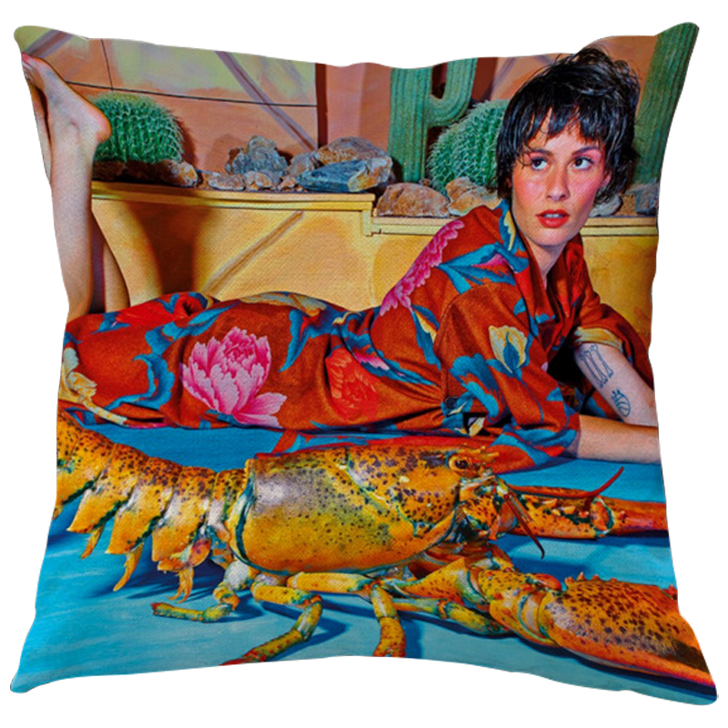 Декоративная подушка Seletti Cushion Lobster Мульти в Воронеже | Loft Concept 