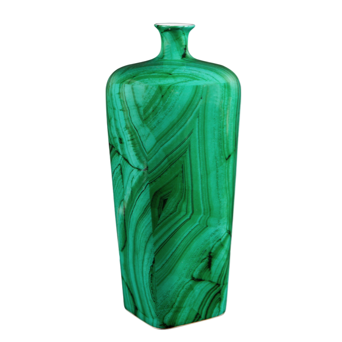 Ваза Malachite Vase flask Малахит в Воронеже | Loft Concept 