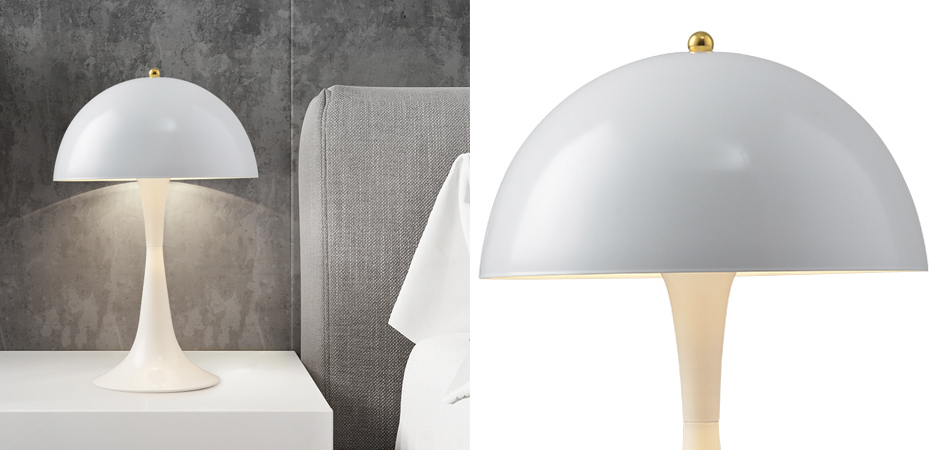 Настольная лампа Walter Table Lamp white Настольная лампа Walter Table Lamp white - Loft-Concept в Воронеже