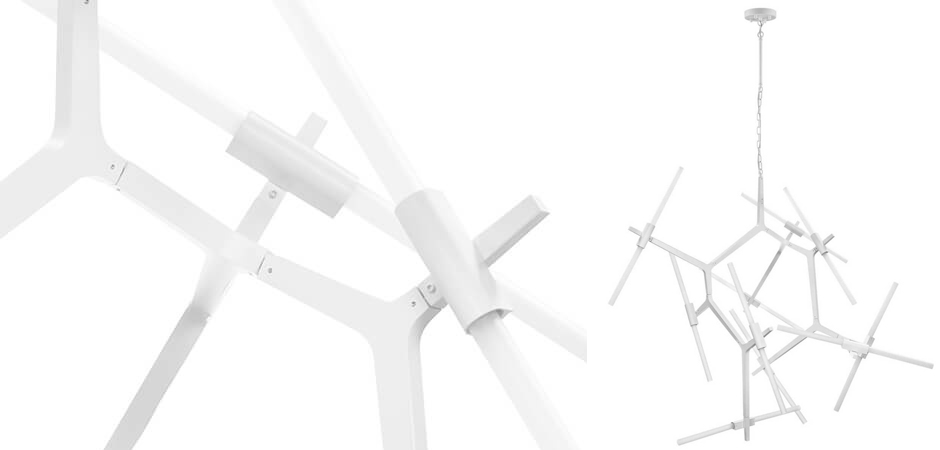 Люстра Агнес Chandelier White 20 Люстра Агнес Chandelier White 20 - Loft-Concept в Воронеже