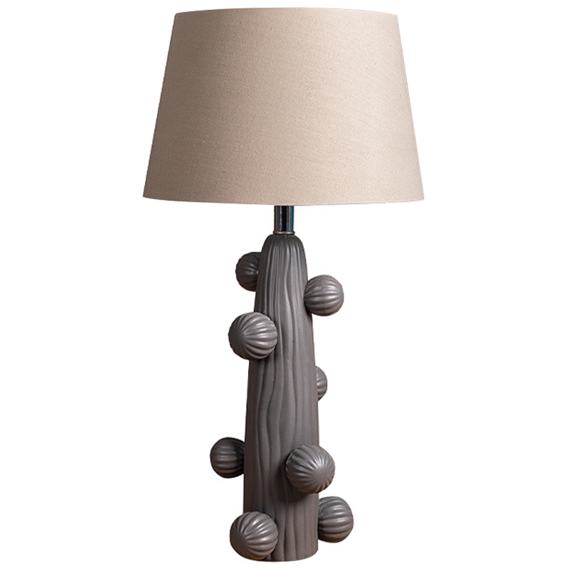 Настольная лампа Molecule Table Lamp Grey Серый Бежевый в Воронеже | Loft Concept 