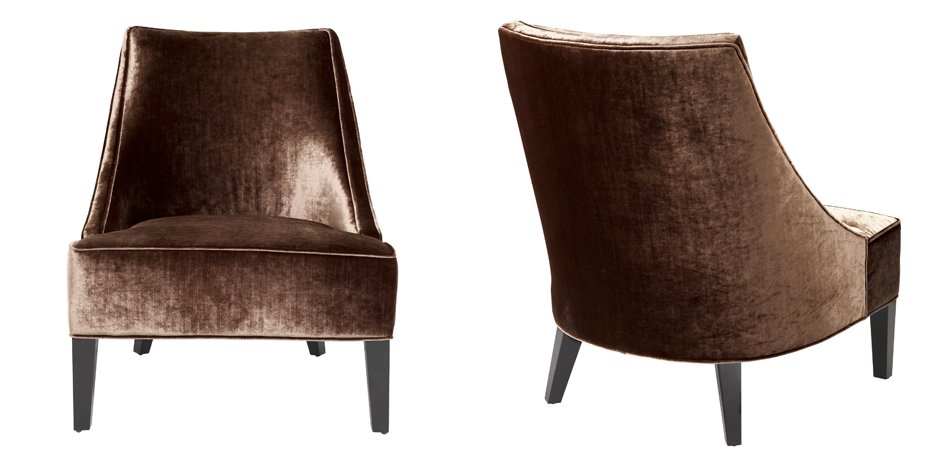 Кресло Eichholtz Chair Dulwich Aegean orange Кресло Eichholtz Chair Dulwich Aegean orange - Loft-Concept в Воронеже