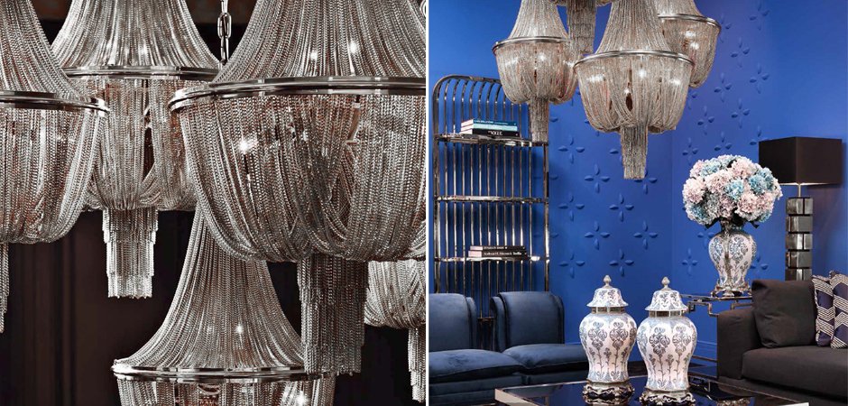 Люстра Chandelier Martinez Nickel L - Loft-Concept в Воронеже