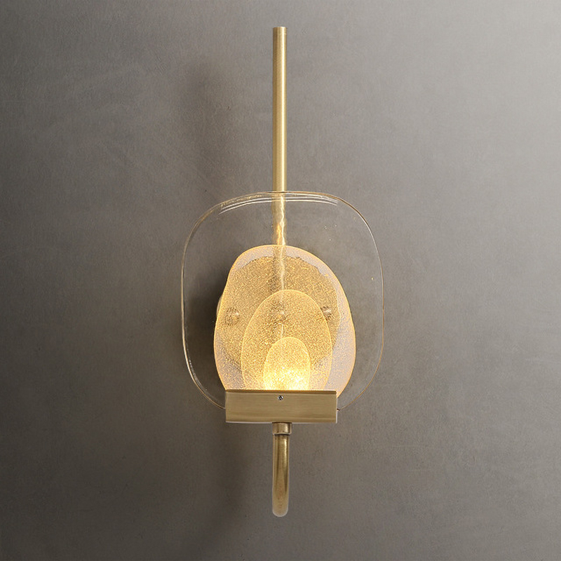 Бра Gold Radiance sconce Латунь Прозрачный в Воронеже | Loft Concept 