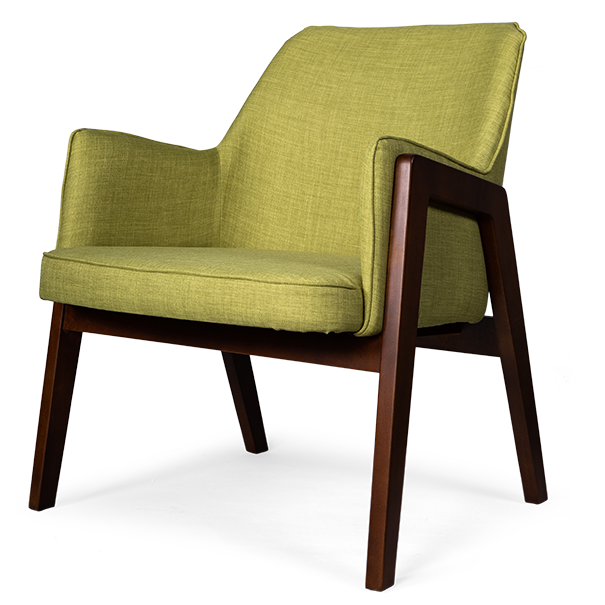 Кресло Gregory light green Салатовый Коричневый в Воронеже | Loft Concept 
