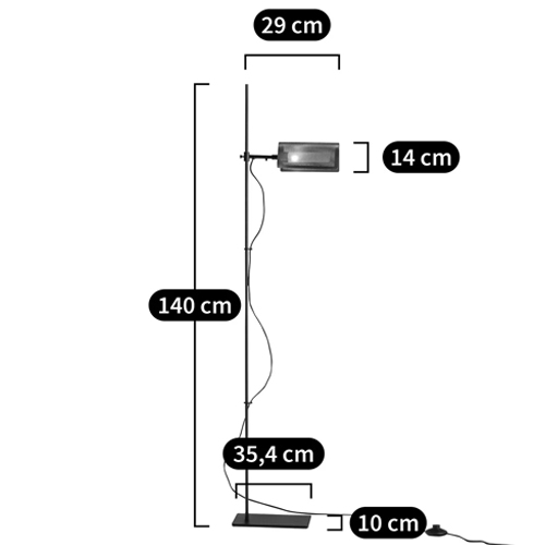 Торшер с плафоном из перфорированного металла Elledge Floor Lamp в Воронеже