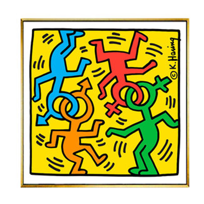 Постер Keith Haring 18 Мульти в Воронеже | Loft Concept 