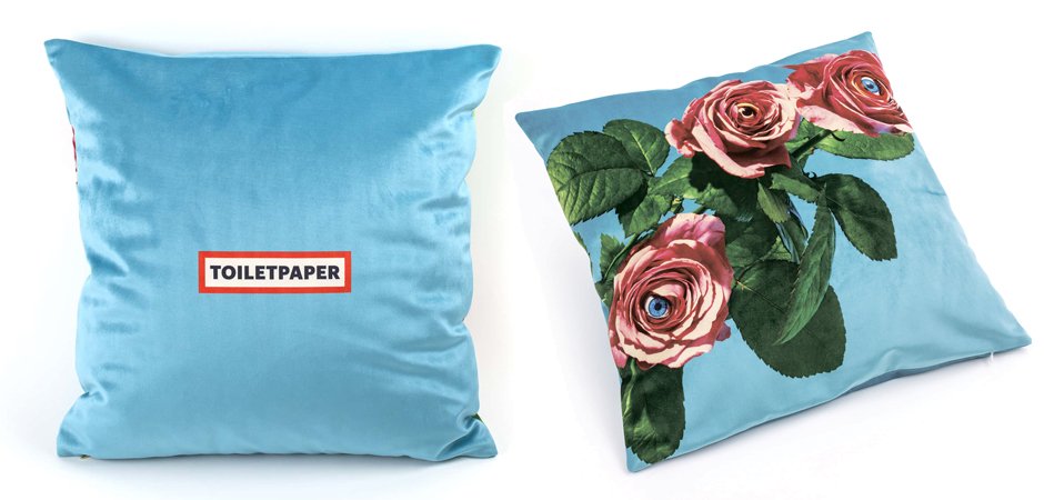Подушка Seletti Cushion Roses Toiletpaper Подушка Seletti Cushion Roses Toiletpaper - Loft-Concept в Воронеже