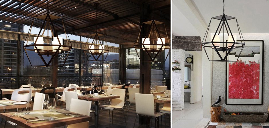 Люстра Gem Hanging Light Fixture marble Люстра Gem Hanging Light Fixture marble - Loft-Concept в Воронеже