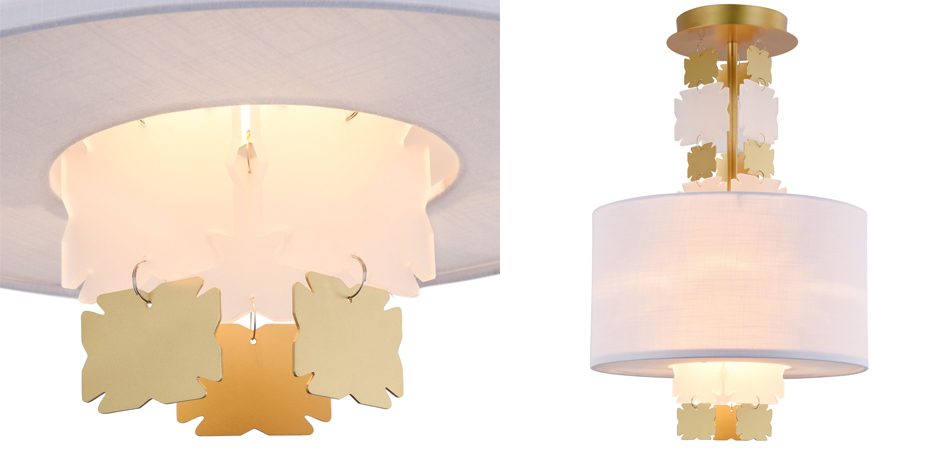 Потолочный светильник Jacopo Mosaic Ceiling Light One Потолочный светильник Jacopo Mosaic Ceiling Light One - Loft-Concept в Воронеже