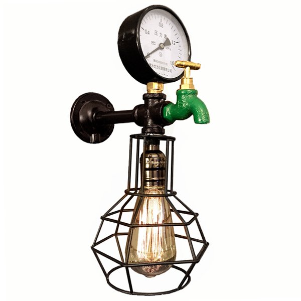 Бра Wall Lamp Manometer and Green water tap Бра Wall Lamp Manometer and Green water tap в Воронеже | Loft Concept