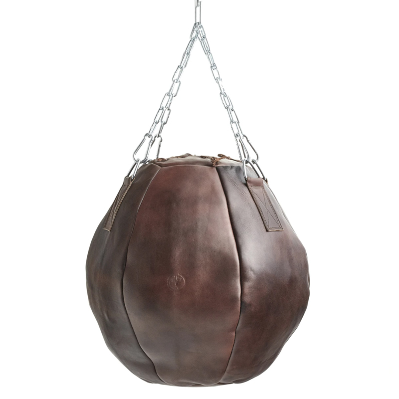 Боксерская груша HERITAGE BROWN LEATHER WRECKING BALL Коричневый винтаж Боксерская груша HERITAGE BROWN LEATHER WRECKING BALL Коричневый винтаж в Воронеже | Loft Concept