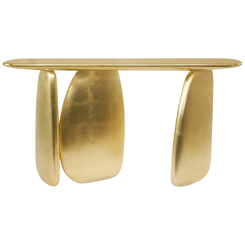 Консоль Design Console Table Gold Золотой в Воронеже | Loft Concept 