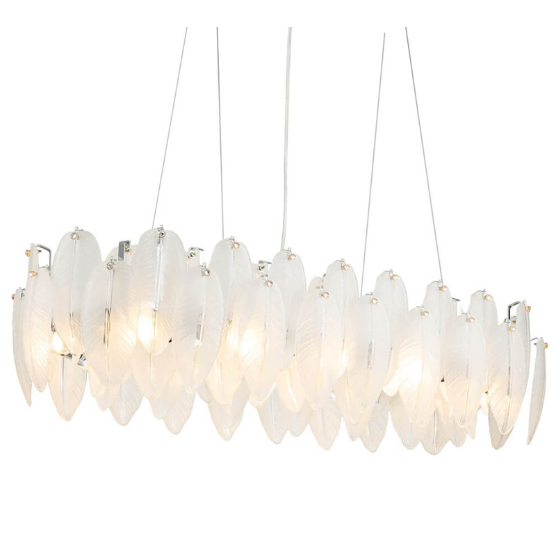 Люстра Bud Petals Chandelier Chrome Line Хром в Воронеже | Loft Concept 