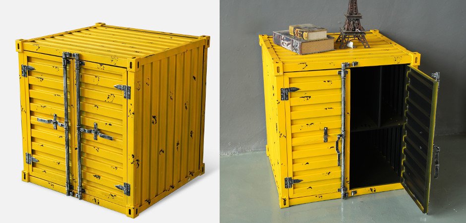 Комод Sea Container с двумя дверками Комод Sea Container с двумя дверками - Loft-Concept в Воронеже