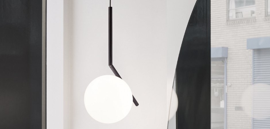 Люстра Flos IC Lights Black - Loft-Concept в Воронеже