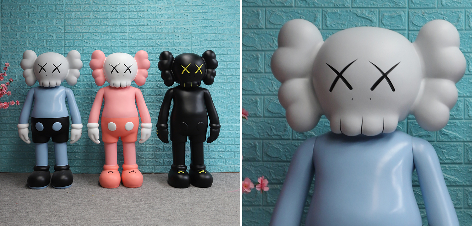 Статуэтка KAWS Blue Black - фото