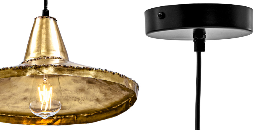Подвесной светильник Rough Gold Pendant II Подвесной светильник Rough Gold Pendant II - Loft-Concept в Воронеже