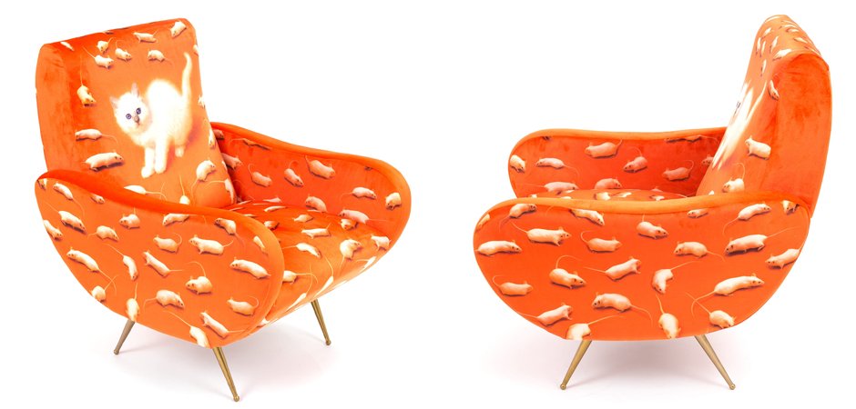 Кресло Seletti Armchair Kitten Кресло Seletti Armchair Kitten - Loft-Concept в Воронеже