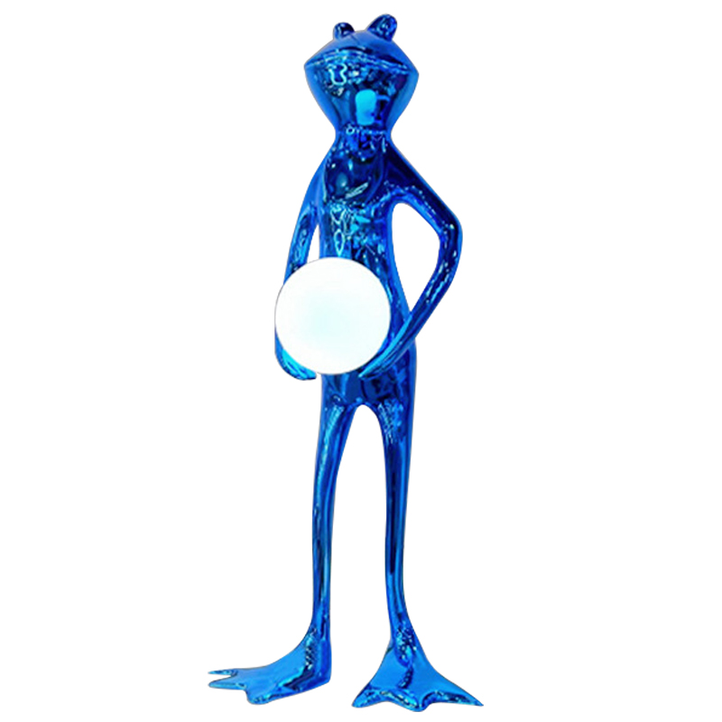 Торшер Resort Frog with a ball Lamp Синий Торшер Resort Frog with a ball Lamp Синий в Воронеже | Loft Concept