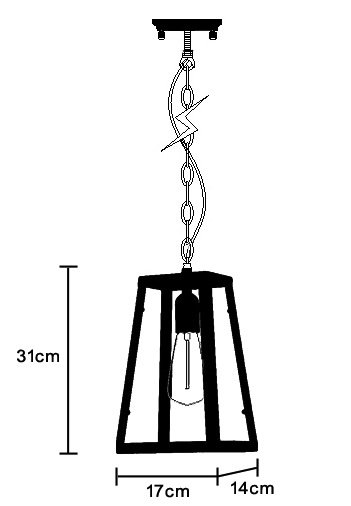 Подвесной светильник Loft Industrial Ortogonal pendant Brass в Воронеже