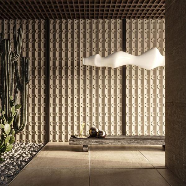 Гипсовая 3D Панель OCTOPUS Гипсовая 3D Панель OCTOPUS в Воронеже | Loft Concept