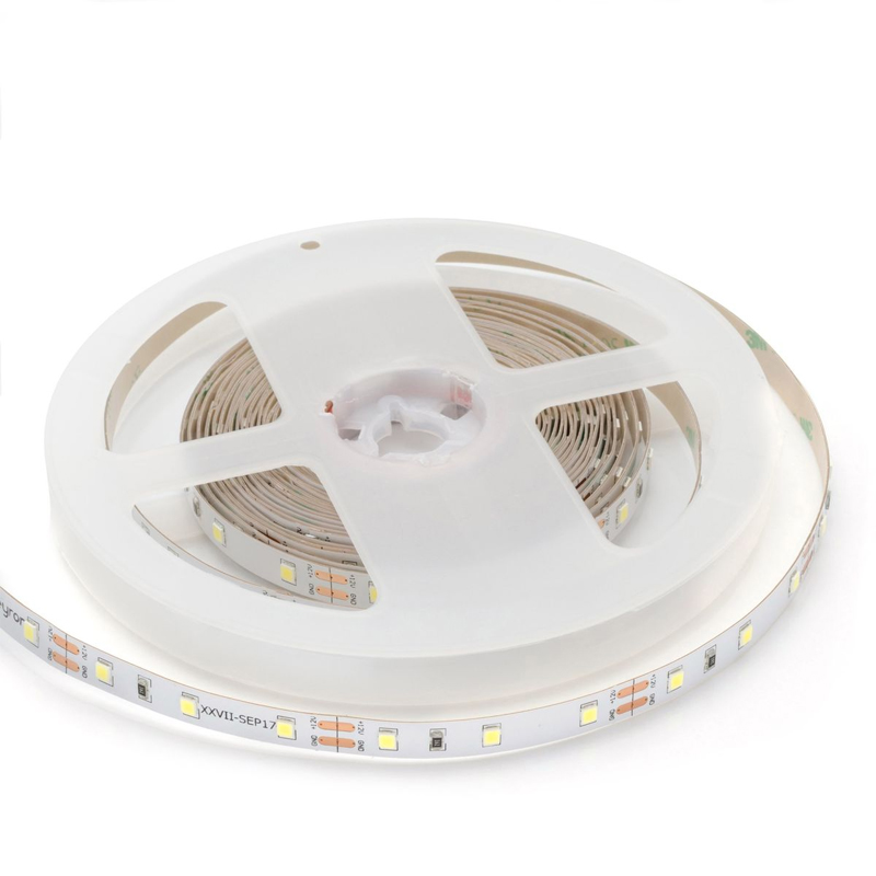 Комплект светодиодной ленты 4,8W/m 60LED/m 3528SMD холодный белый 5M Белый в Воронеже | Loft Concept 